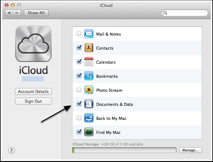 Beenden Sie das Speichern von Dokumenten in iCloud auf dem Mac