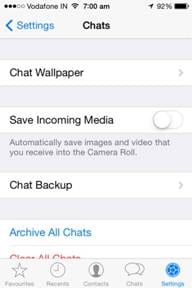 backup de mensagens do whatsapp - Backup de bate-papo