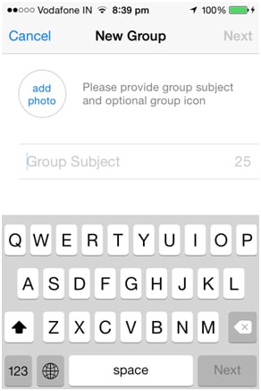 whatsapp groepstrucs