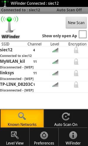 تطبيق android wifi manager